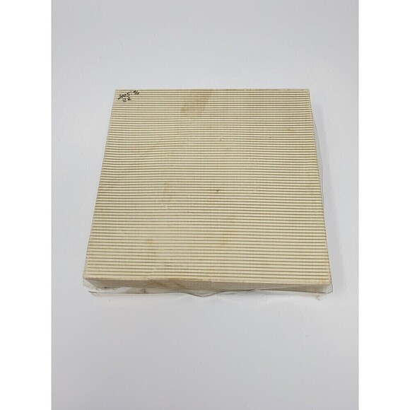 VINTAGE DISNEYLAND GLASS SCALLOP EDGE DISH TRAY WITH BOX HOVER ART - Picture 12 of 14